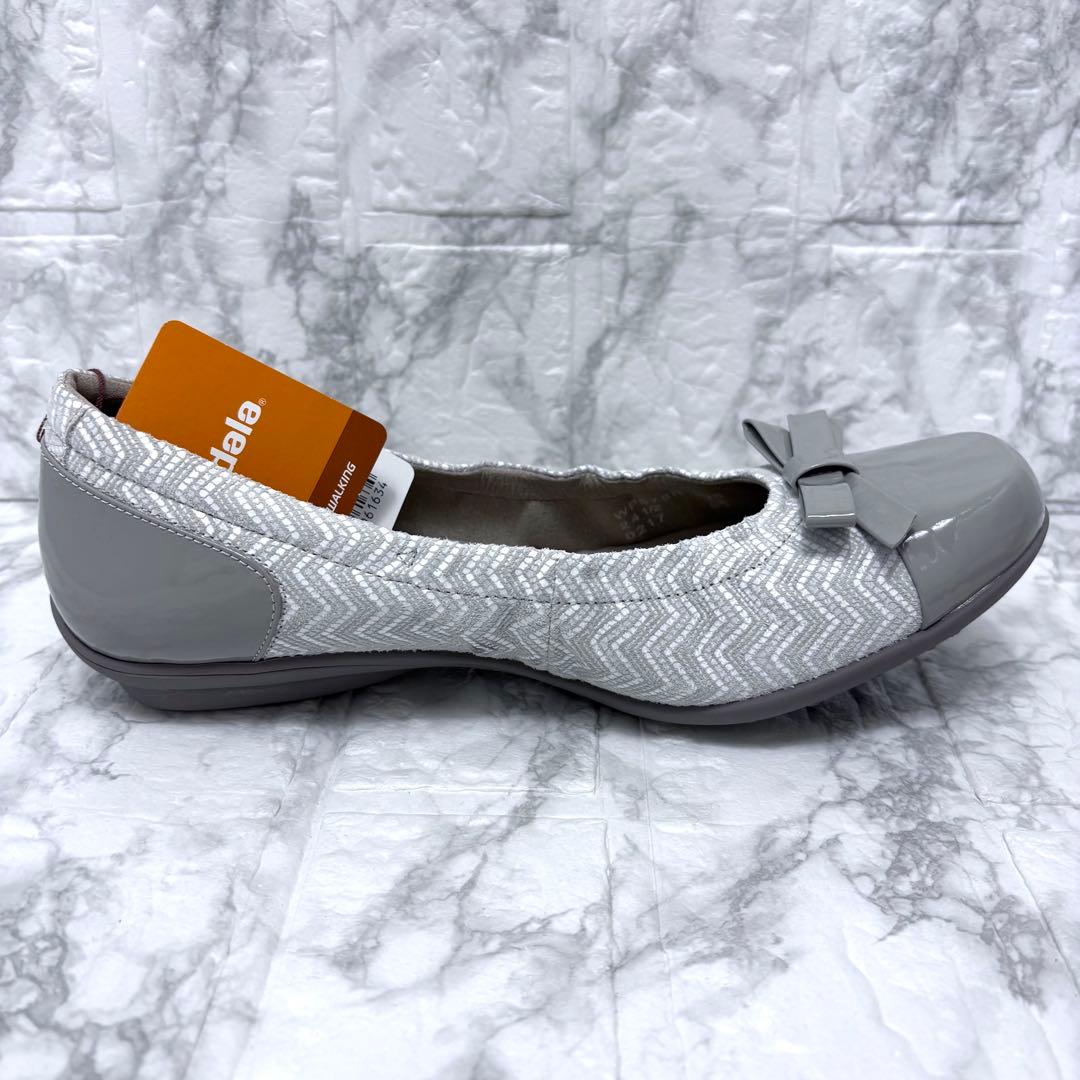 試着のみ極美品asics WALKING pedala フラットシューズ リボン