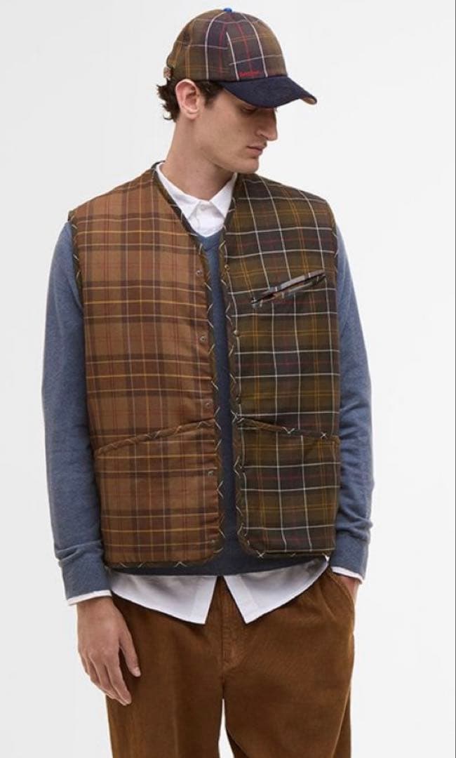 Barbour Paul Smith コラボ ベスト 36サイズ