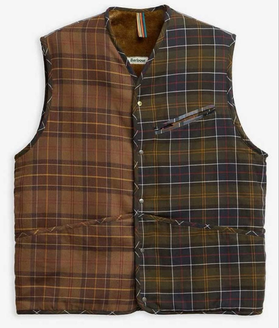 Barbour Paul Smith コラボ ベスト 36サイズ