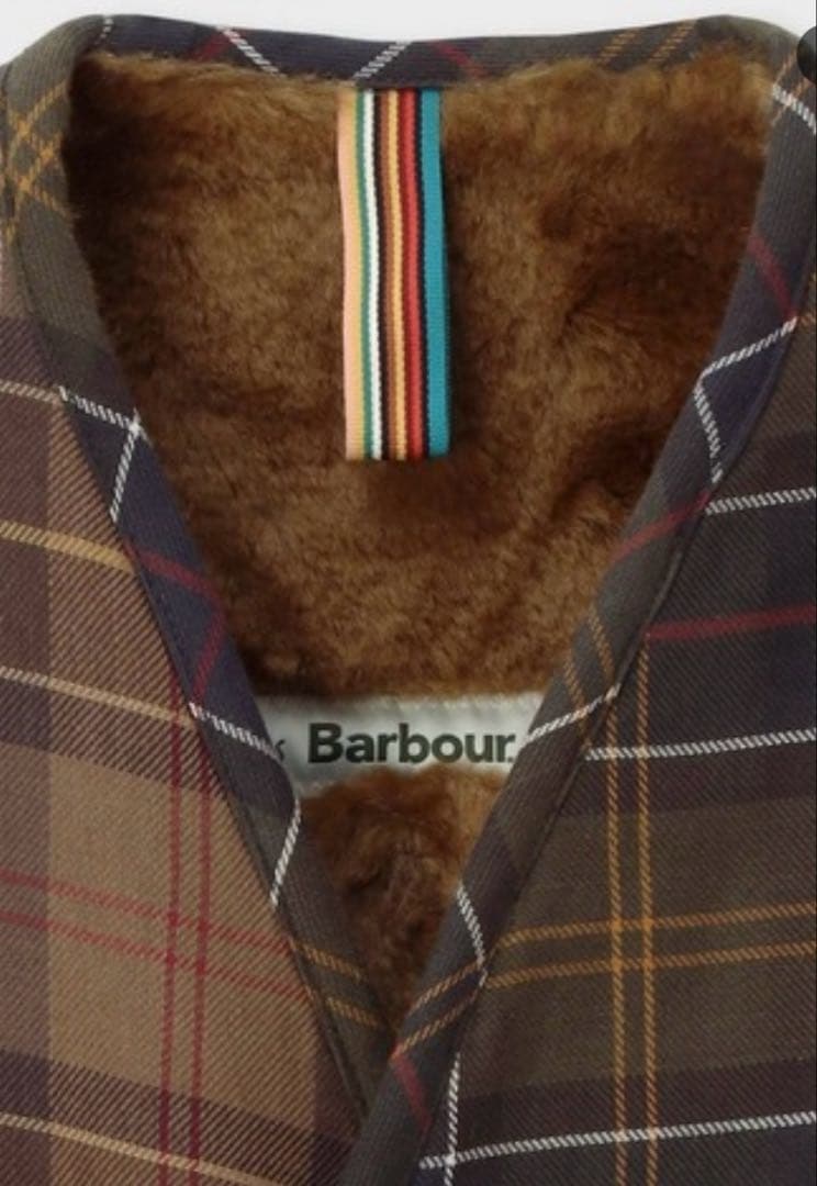 Barbour Paul Smith コラボ ベスト 36サイズ