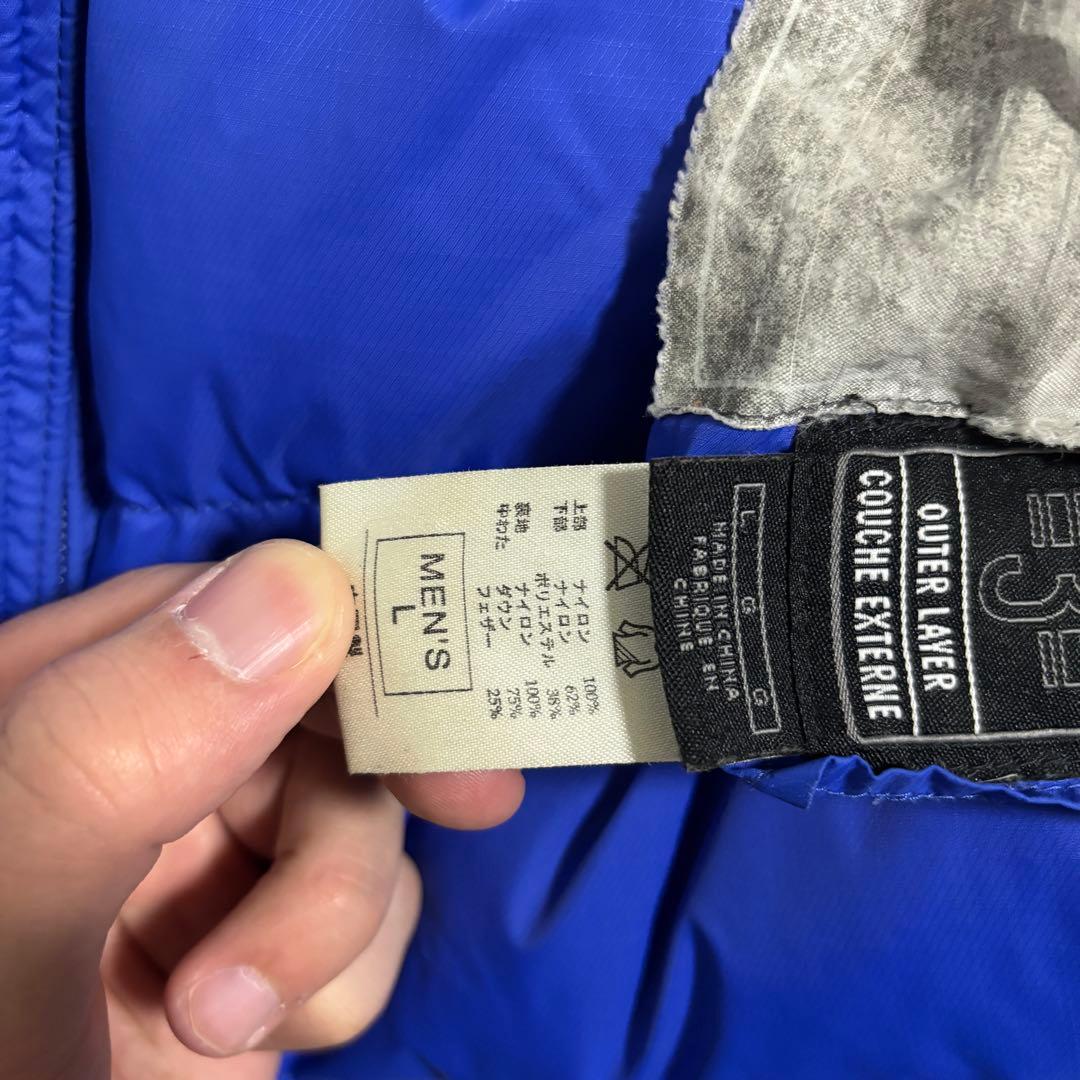 NIKE ACG リバーシブル ダウンジャケット L ブルー グレー Y2K