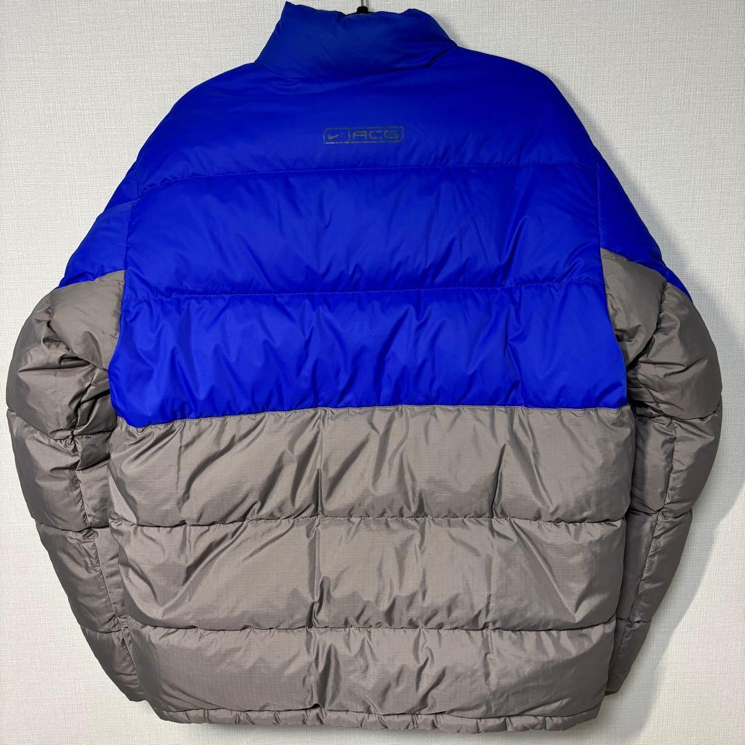 NIKE ACG リバーシブル ダウンジャケット L ブルー グレー Y2K