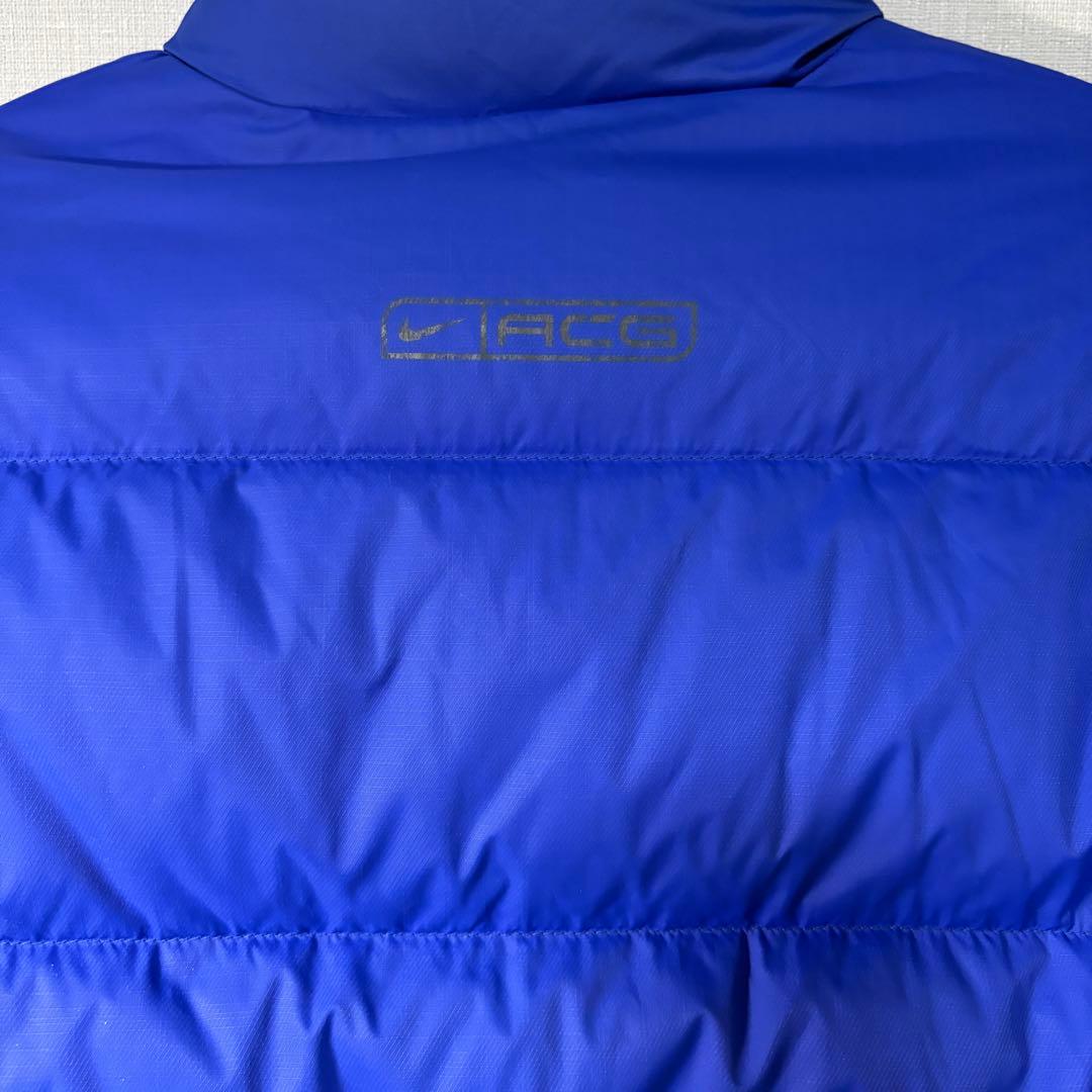 NIKE ACG リバーシブル ダウンジャケット L ブルー グレー Y2K