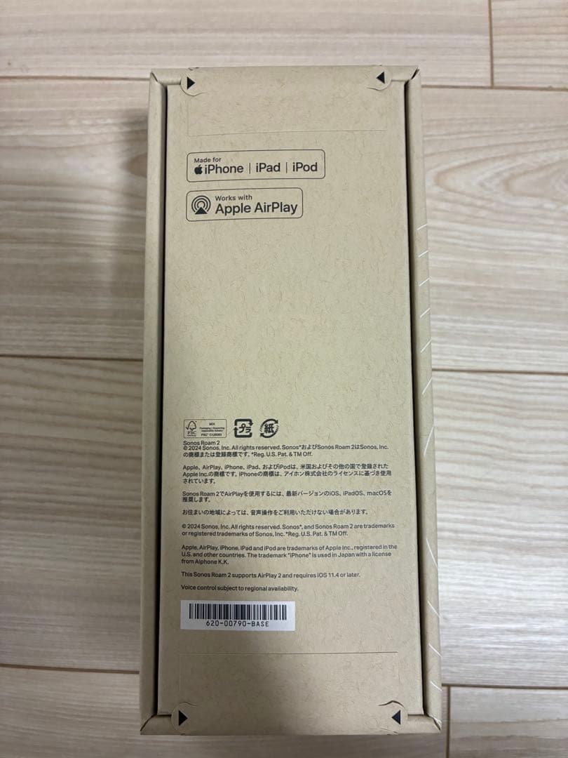 新品未使用　Sonos Roam2 ホワイト