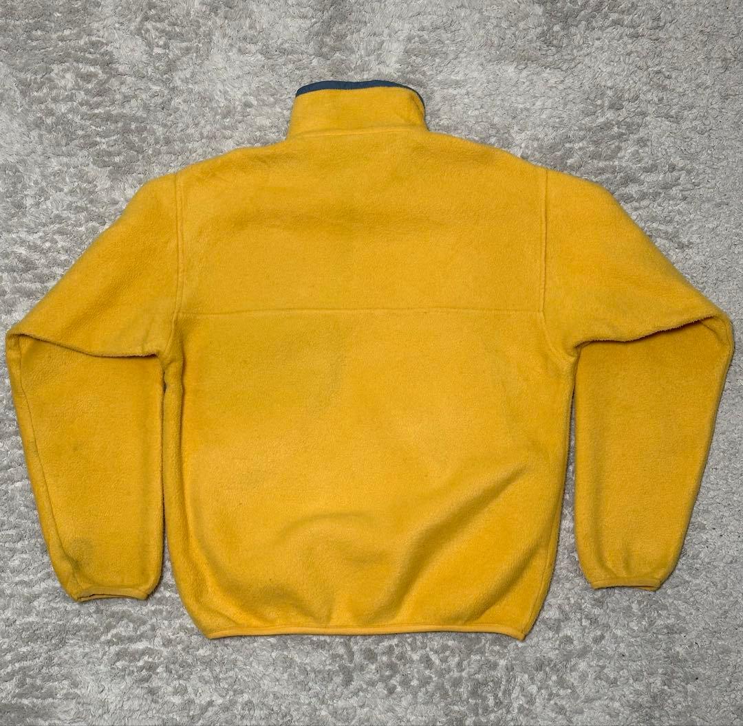 90s usa製 Patagonia シンチラスナップT イエロー