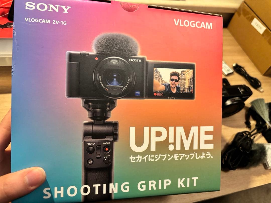 SONY ZV-1 グリップキット SmallRig 木製ハンドグリップ