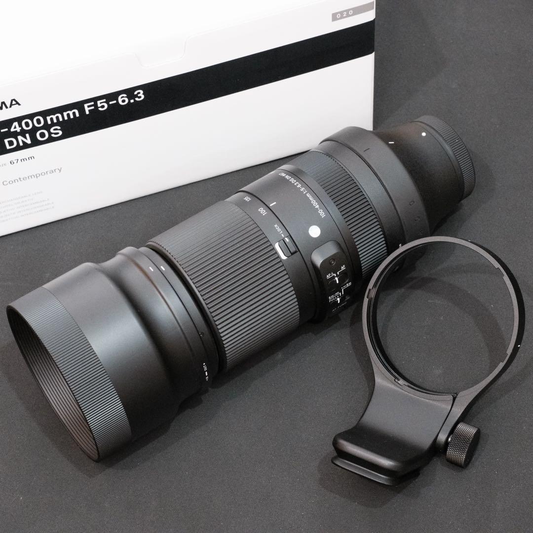 Xマウント用 Sigma 100-400mm F5-6.3 DG DN 三脚座付
