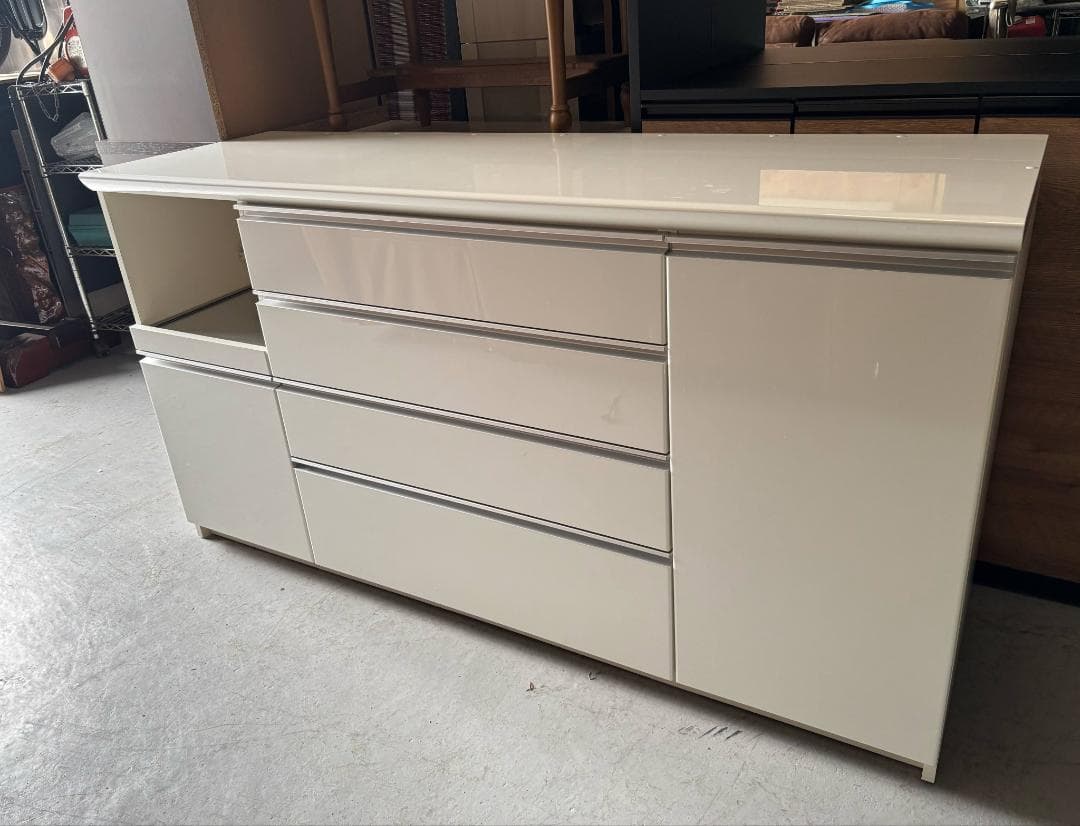 （＾ν＾）‼️ 最高級 PAMOUNA キッチンカウンター幅160cm