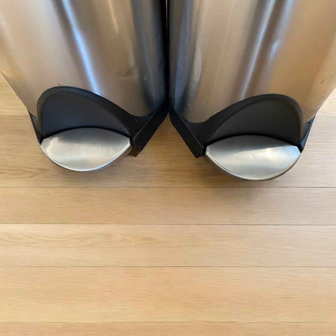 シンプルヒューマン　バタフライステップカン　ゴミ箱　30L 2個セット