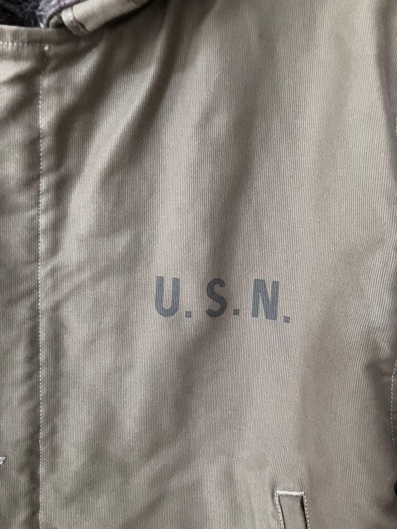 PHERROWS U.S.N. カーキ ミリタリージャケット