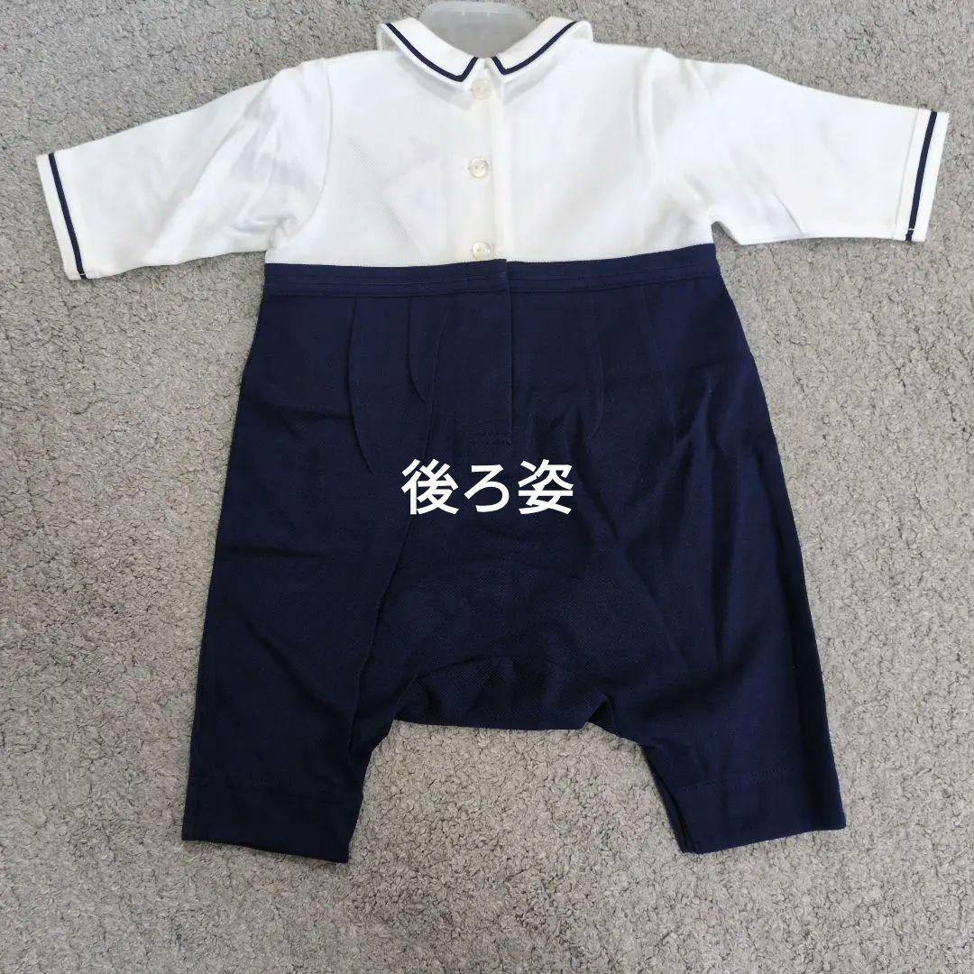 最終値下げ 美品！新品 ファミリア 男の子 カバーオール 帽子付き 60タグ付