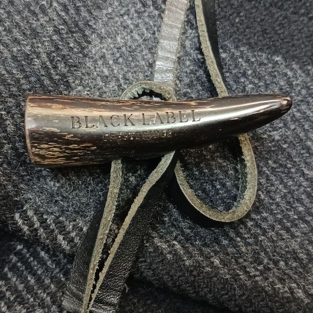 ✨未使用級✨2023✨ブラックレーベル　トーナルCBチェックダッフルコート　M