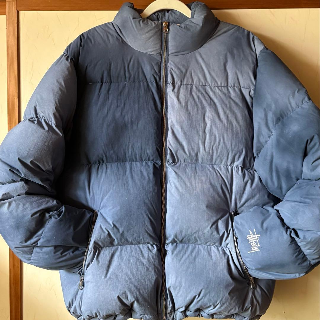 Stussy Recycled Nylon Down Puffer★NAVY