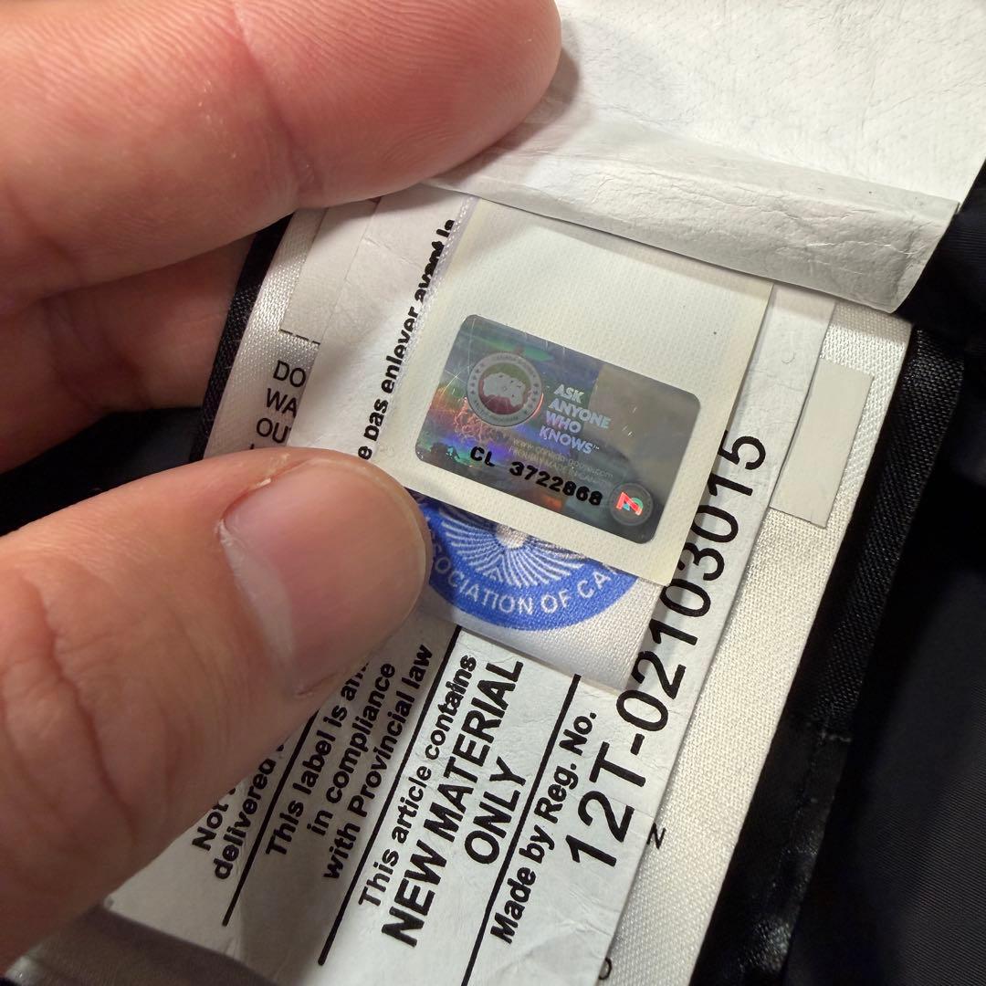 カナダグース　ダウンベスト　4154M Sサイズ　ブラック