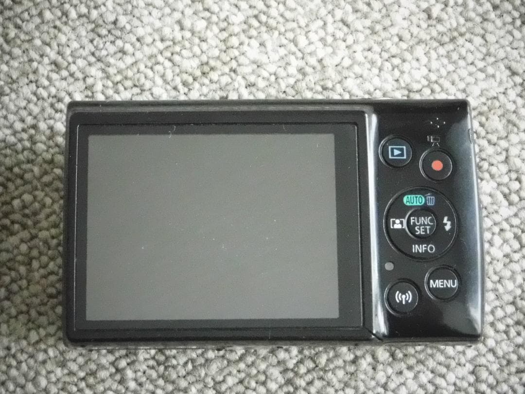 【難あり】CANON デジタルカメラ IXY 190 バッテリー付属 黒