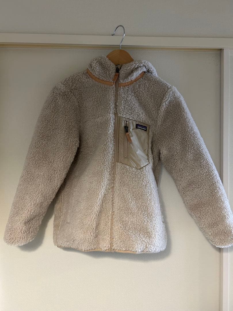 Patagonia 中綿フリースリバーシブルジャケット M ベージュ