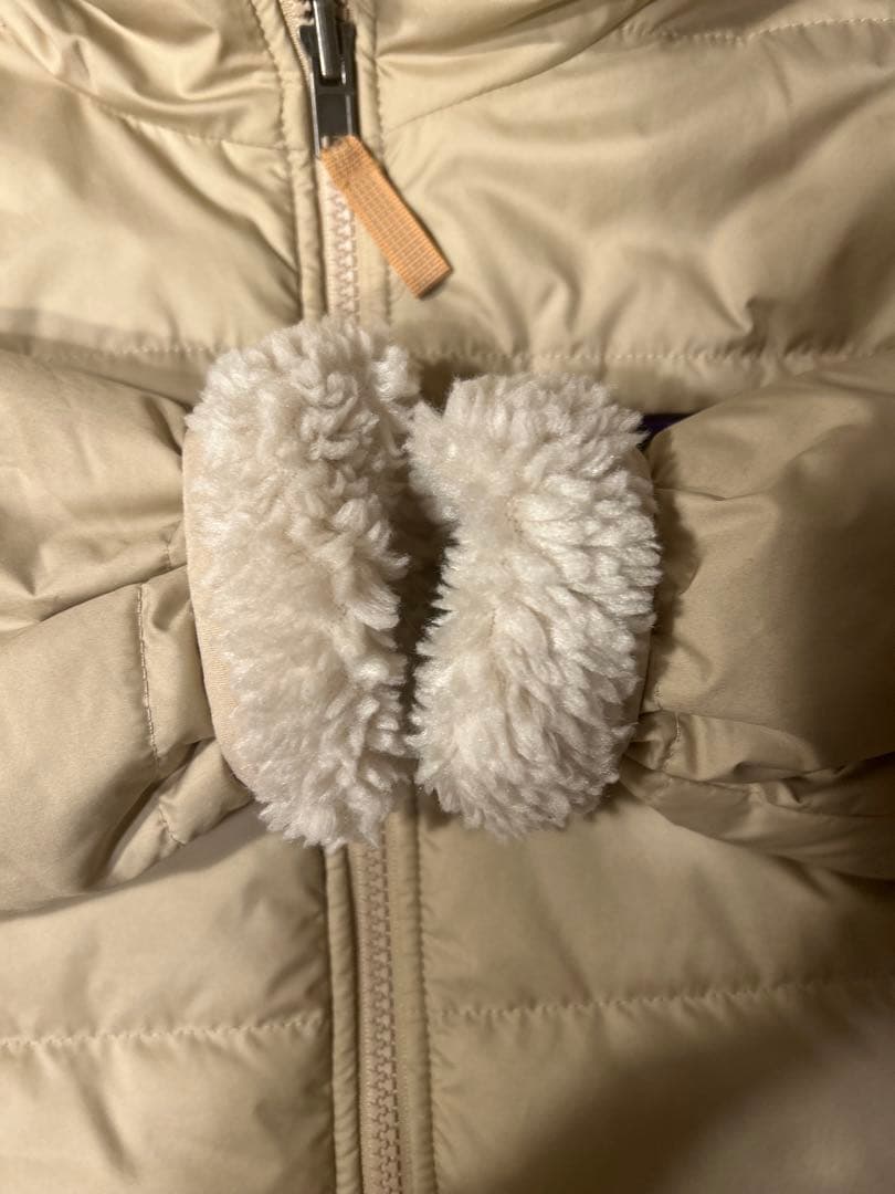 Patagonia 中綿フリースリバーシブルジャケット M ベージュ