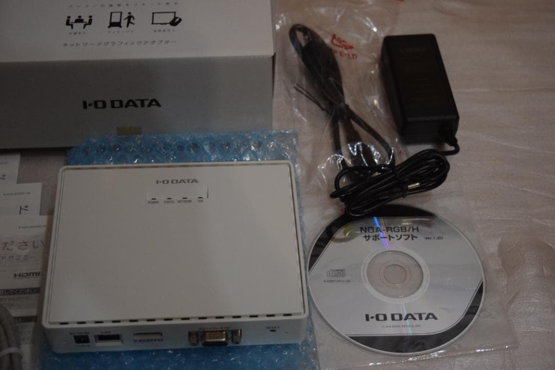 アイオーデータ NGA-RGB/H ネットワークグラフィックアダプタ＋おまけ