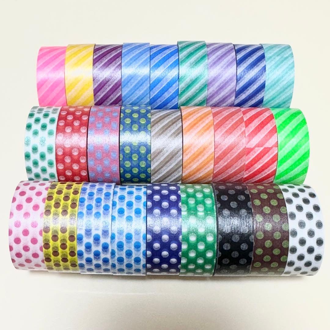 mt 限定マスキングテープ カラーバリエーション 27本セット 中古