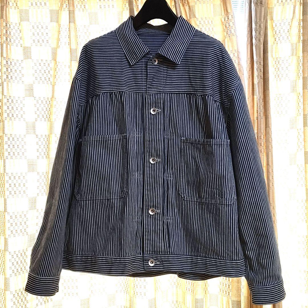 ジャケット・アウター STEINBECK HICKORY STRIPE JACKET