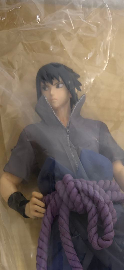 一番くじ NARUTO 紡がれる火の意志B賞 うちはサスケ 通常瞳【新品未開封】