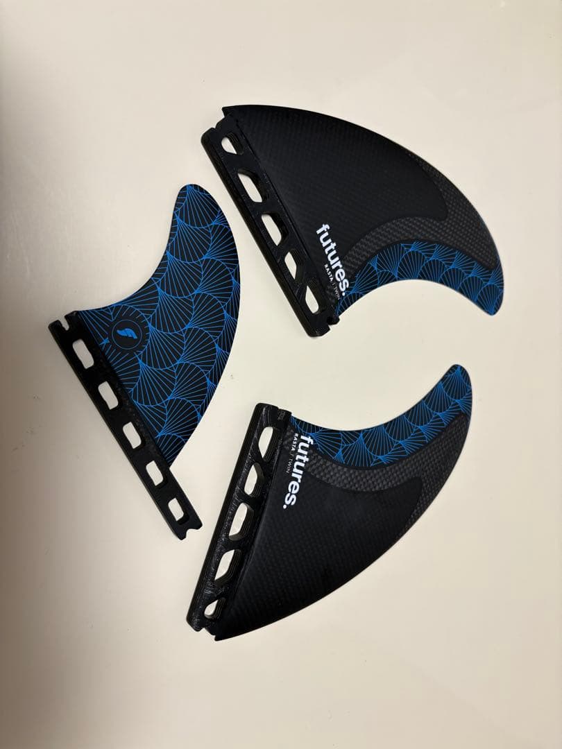 futures RASTA TWIN サーフボードフィン 3枚セット