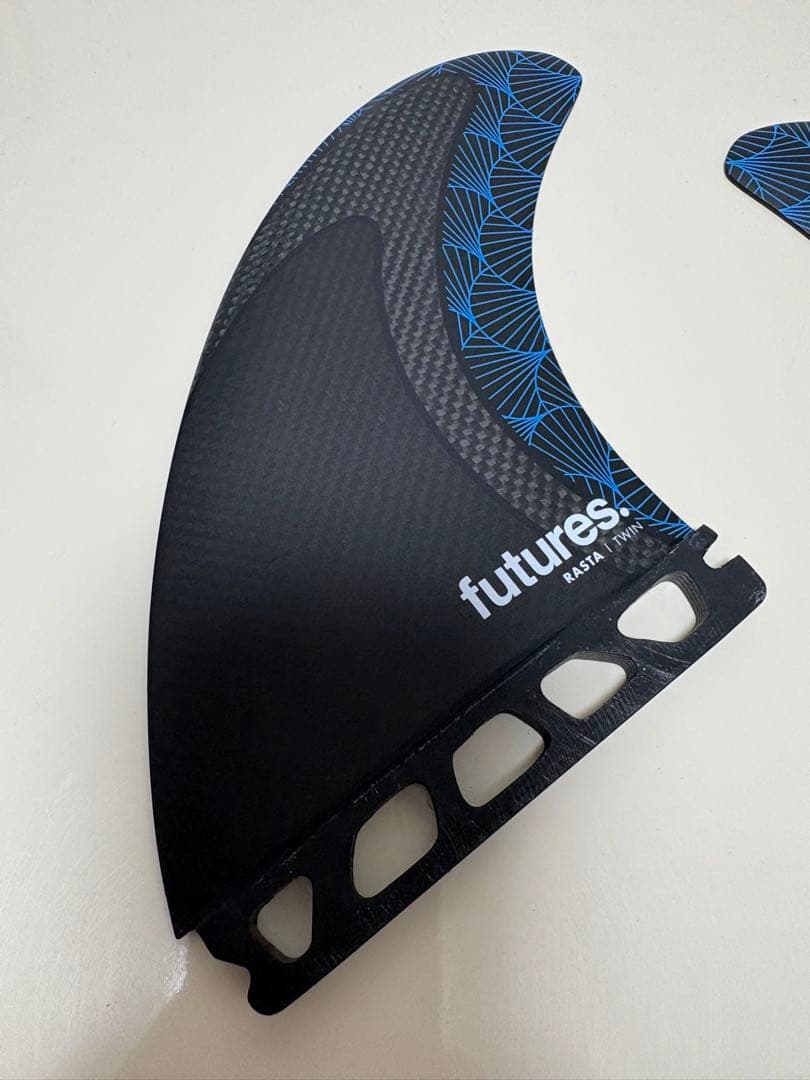 futures RASTA TWIN サーフボードフィン 3枚セット