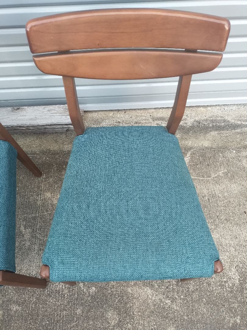 ニトリ NITORI アルナス ダイニングチェア グリーン 2脚セット