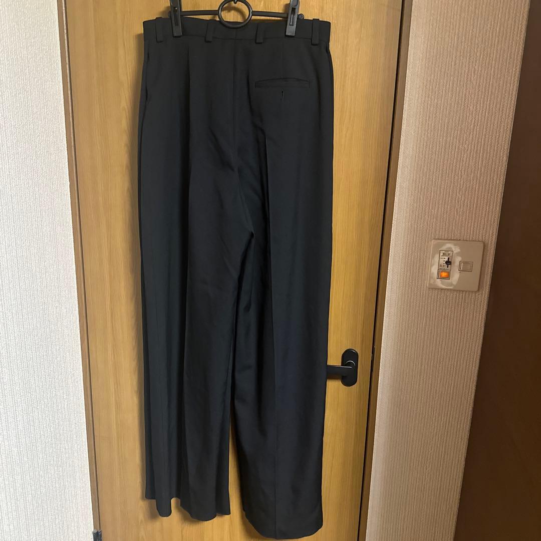 本日限定価格　23AW テーラードダブルフロントトラウザースラックス