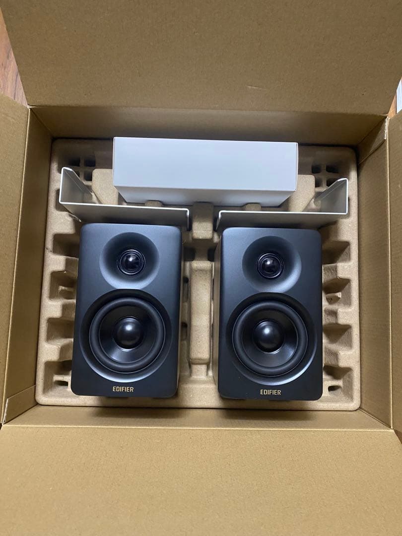 Edifier M60 マルチメディアスピーカー 66W ブラウン