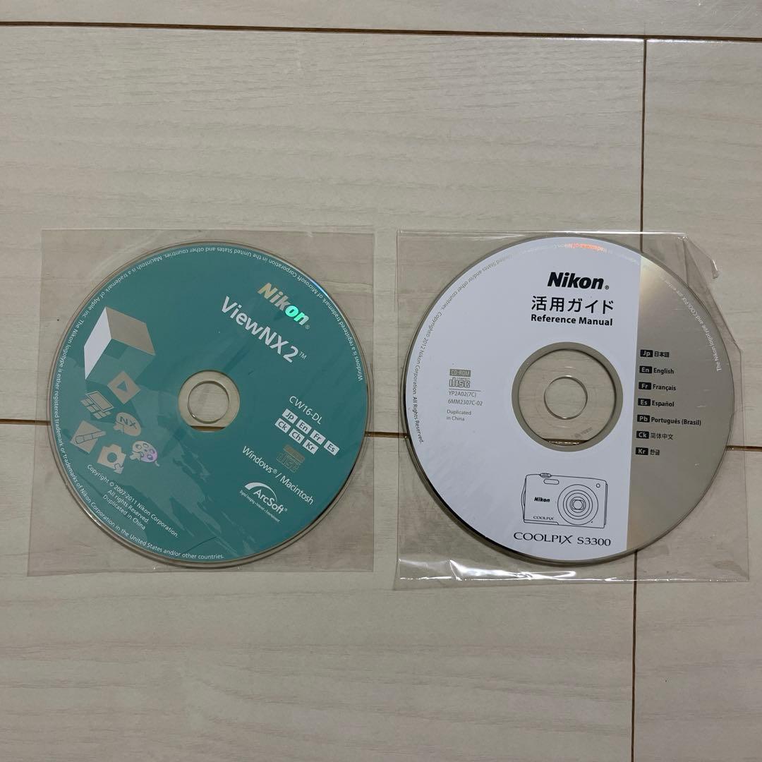 ニコン　Nikon COOLPIX S3300 ストロベリーピンク デジカメ