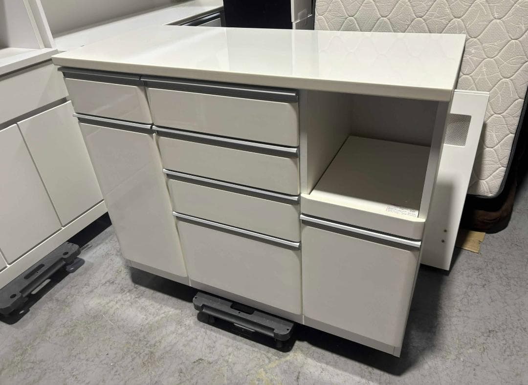 マサNITORI ニトリ キッチンカウンター、キッチンボード、幅120cm