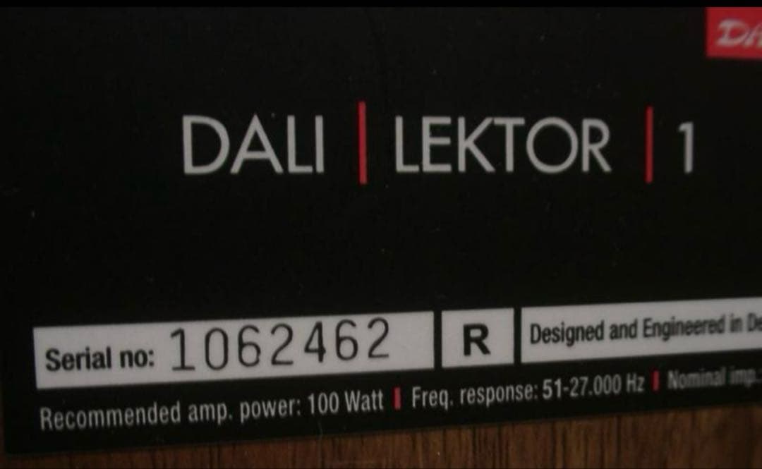 DALI LEKTOR1　動作品