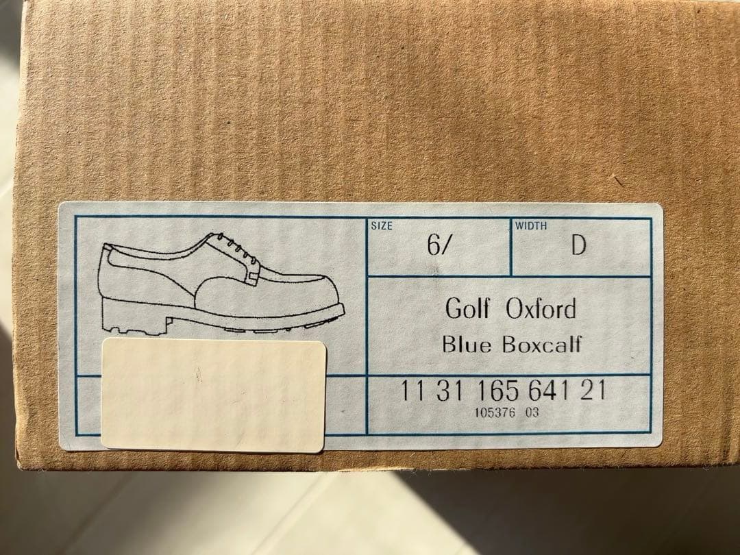 【最終価格】J.M. WESTON ウエストン ゴルフ ブルーカーフ 6/D