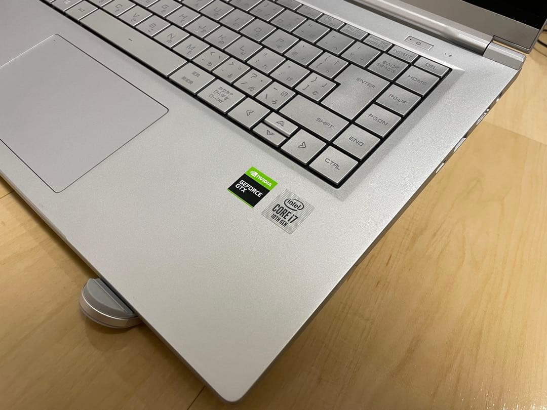 Windowsノート本体 DAIV 5P i7-10750H 16GB 512GB GTX 1650 Ti