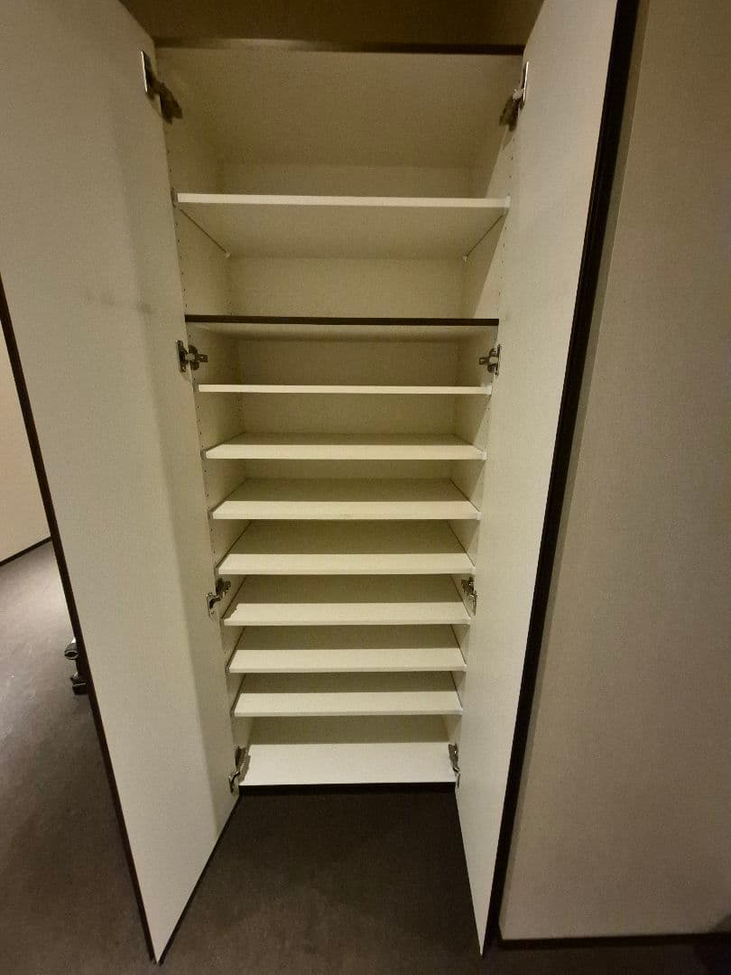 靴箱 ダークブラウン 2ドアシューズ ボックス(EKM03-SB2)