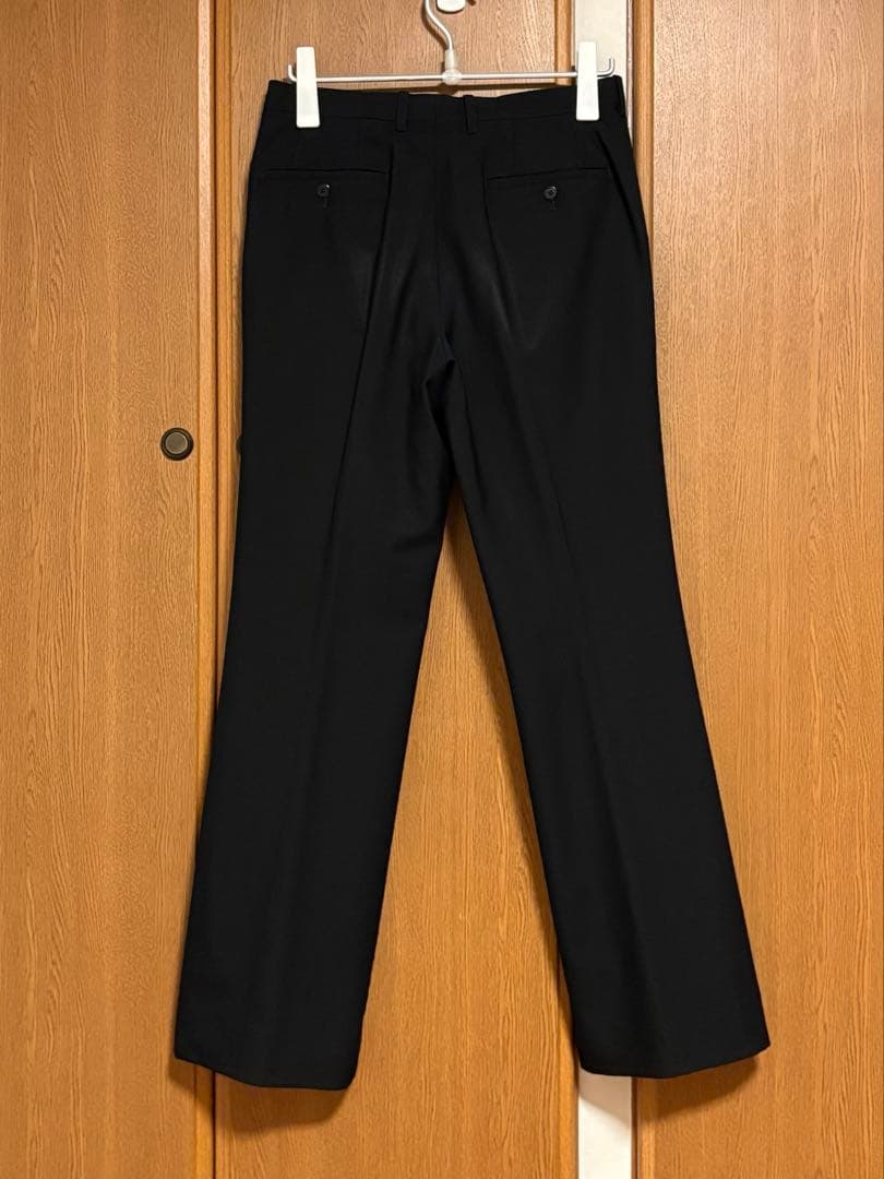 LAD MUSICIAN　スリムフレアスラックス　44 ブラック