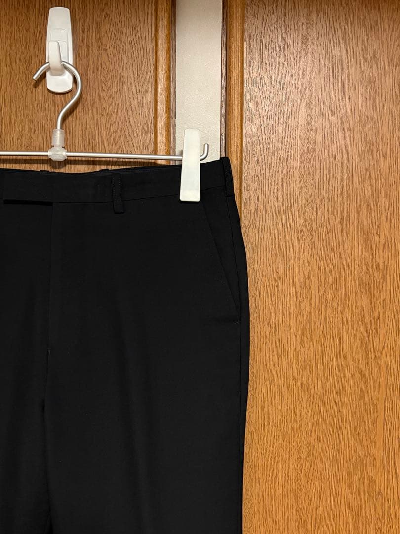 LAD MUSICIAN　スリムフレアスラックス　44 ブラック