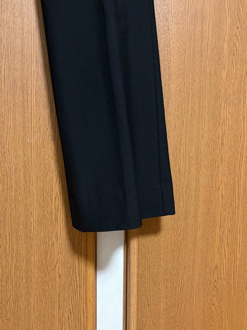 LAD MUSICIAN　スリムフレアスラックス　44 ブラック