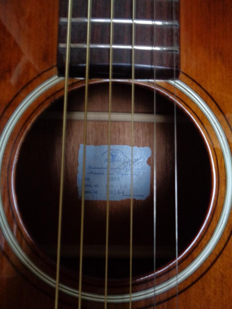 K.Yairi SO-18　希少　Kヤイリ　シングルオー　美品！　ハードケース