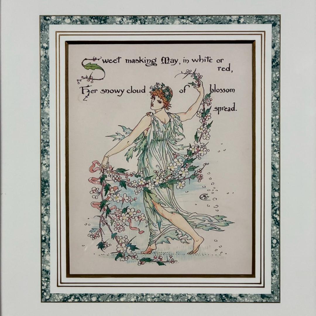 【koto】美品 ウォルター・クレイン リトグラフ2点セット