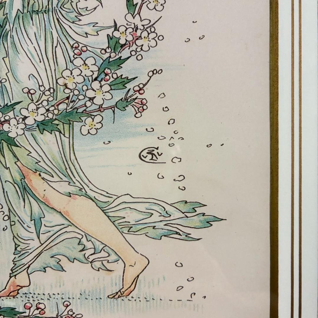 【koto】美品 ウォルター・クレイン リトグラフ2点セット