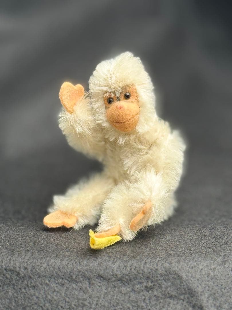 シュタイフ★Jocko Chimpanzee★白いチンパンジーのジョコ（最小）