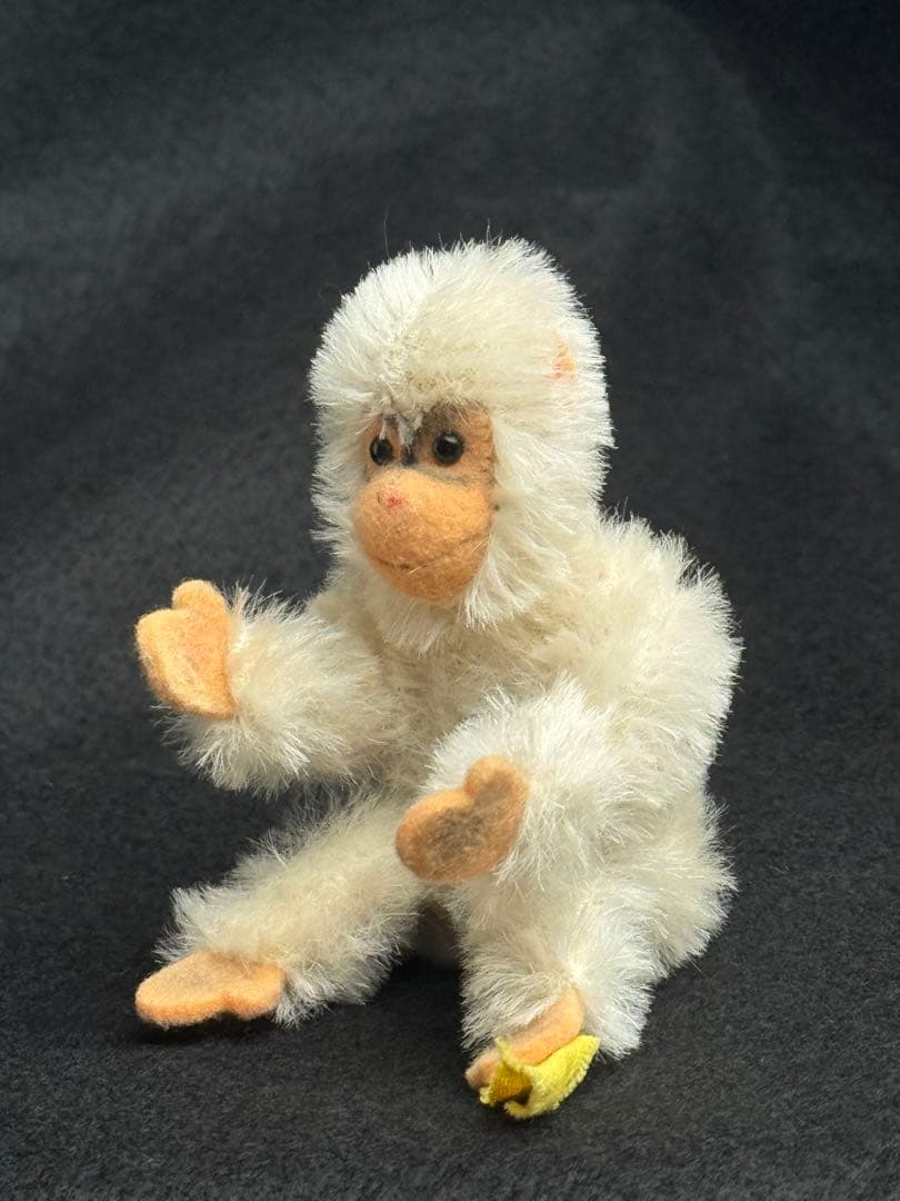 シュタイフ★Jocko Chimpanzee★白いチンパンジーのジョコ（最小）