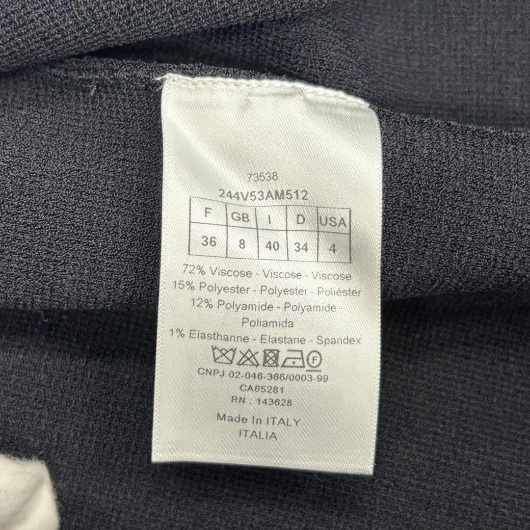 クリスチャン・ディオール スターボタン クロップドジャケット 36