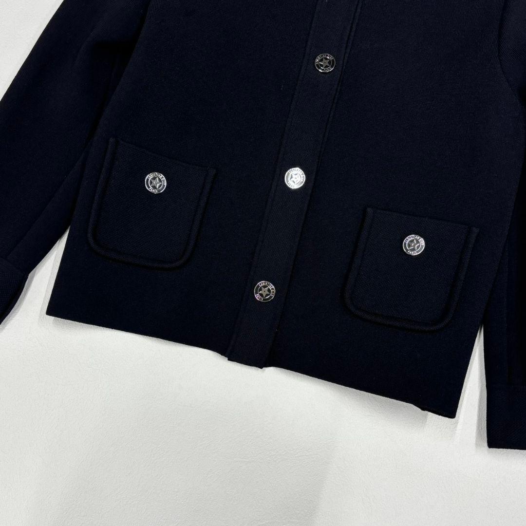 クリスチャン・ディオール スターボタン クロップドジャケット 36