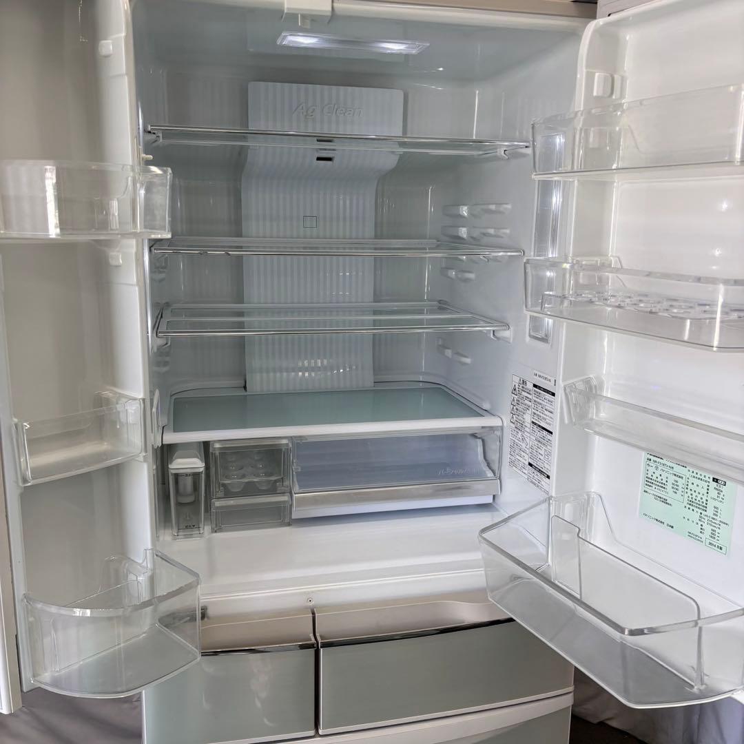 598⭕️冷蔵庫　大型　500-600ℓ　フレンチドア　設置無料　中古　安い