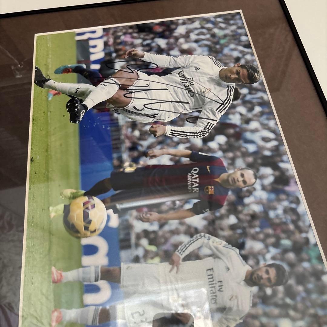 クリスティアーノロナウド直筆サイン エル・クラシコ