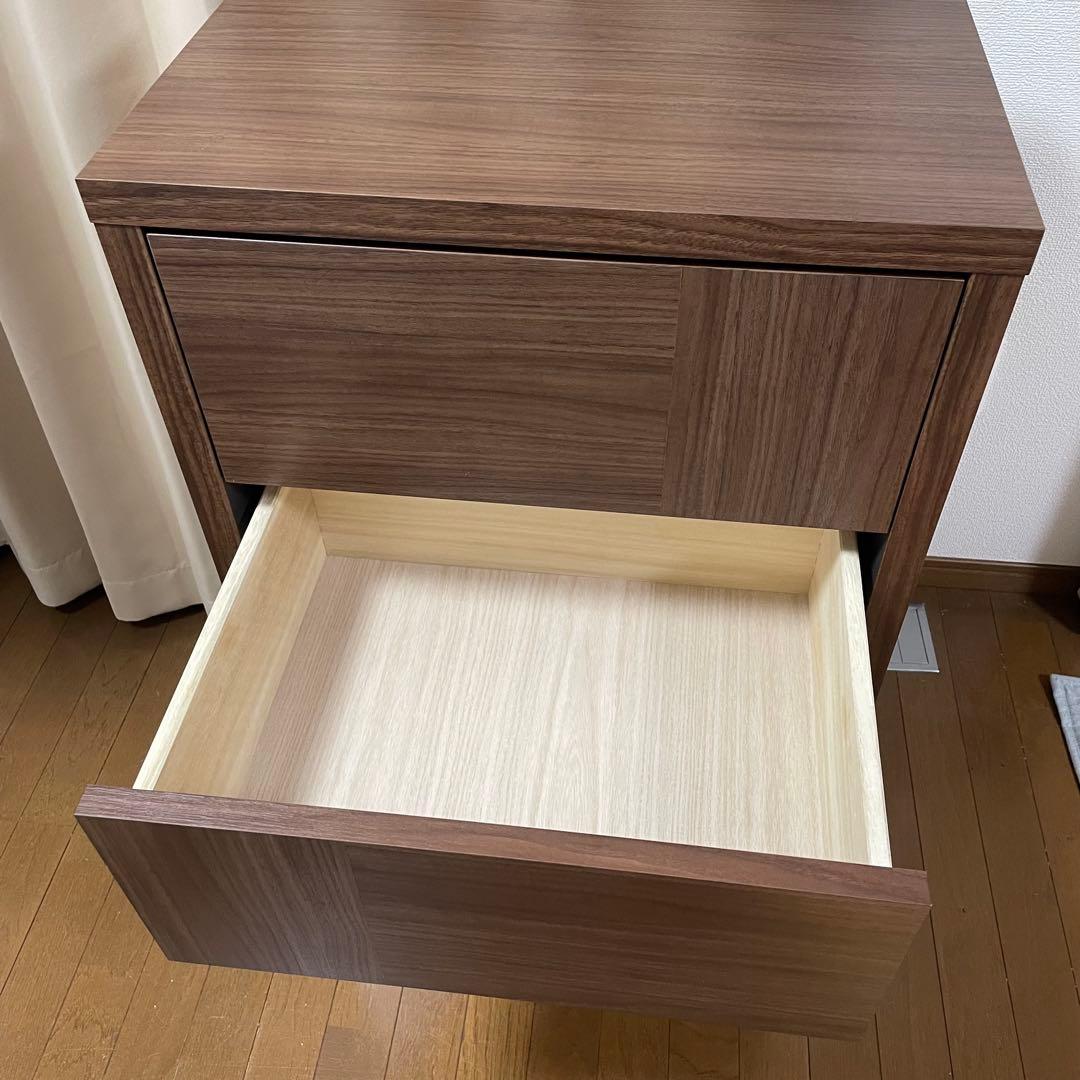 美品　丸繁木工　COMO 604 4段チェスト　プッシュタイプ　国産品　タンス