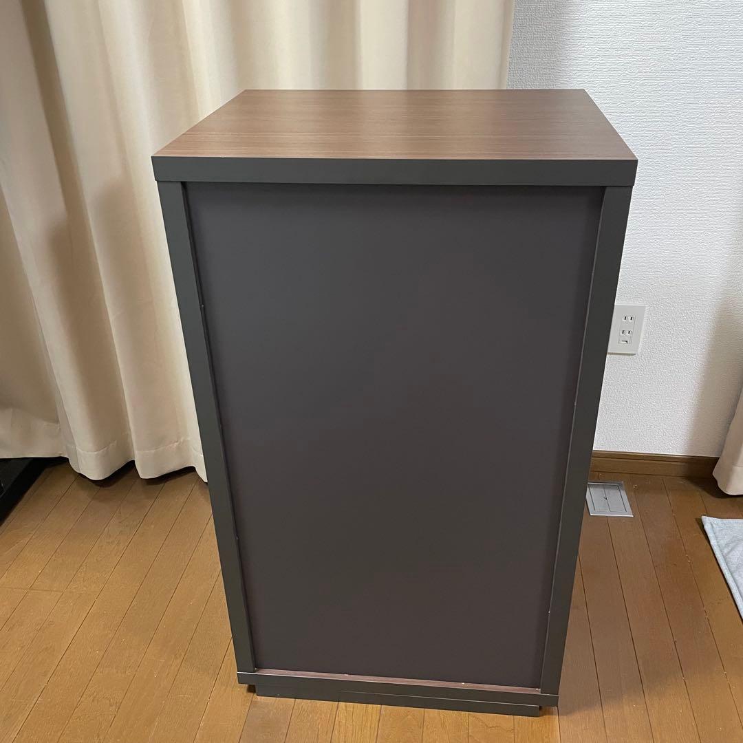 美品　丸繁木工　COMO 604 4段チェスト　プッシュタイプ　国産品　タンス